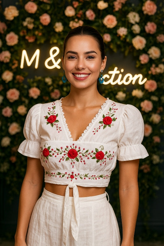 Summer Must-Have! Handmade Cotton Top - ONLY 30 AED for Followers!